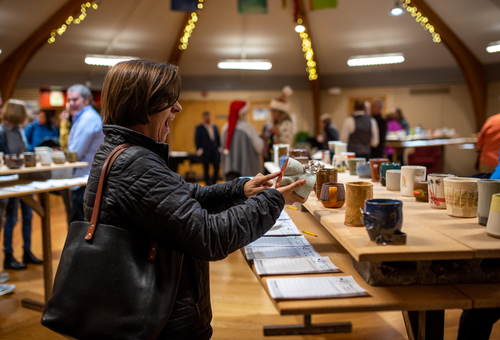 >Carbondale Clay Center’s 26th Annual Cup Auction